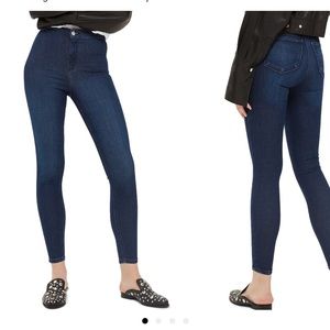 Top shop Joni jeans - dark wash